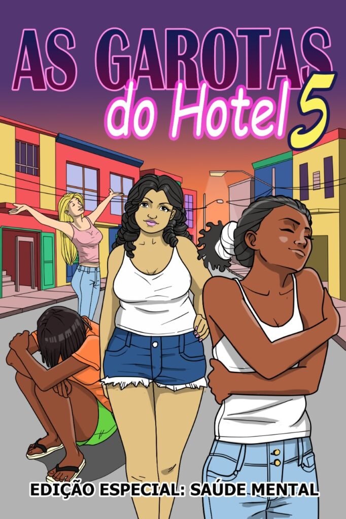 Capa da Revista em quadrinhos As Garotas do Hotel - Saúde Mental